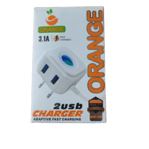 Orange 2 USB Fast Charger