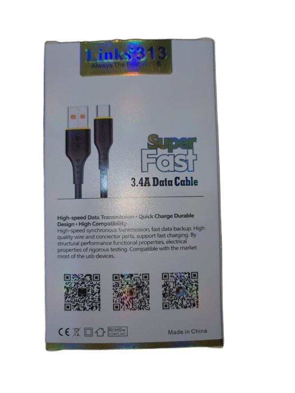 1200mm Type-C and Micro Fast Cable