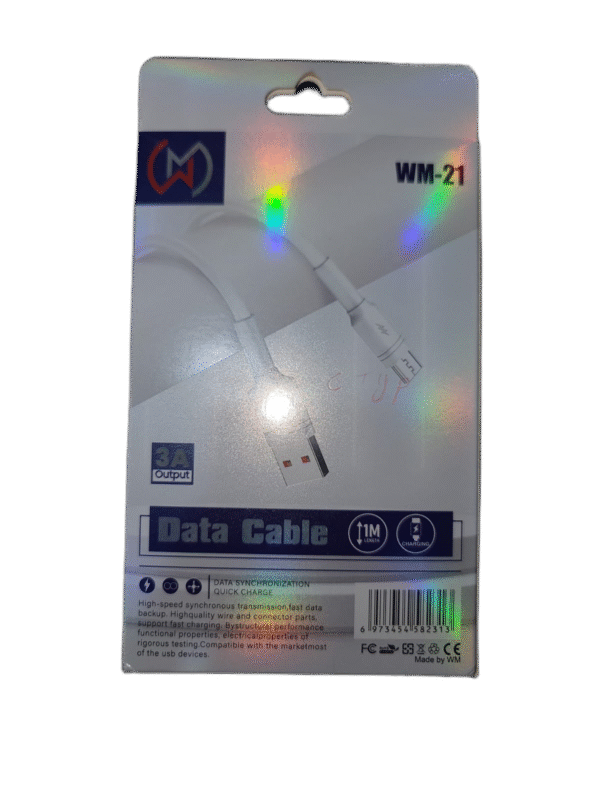 WM Micro and Type-C Fast Cables